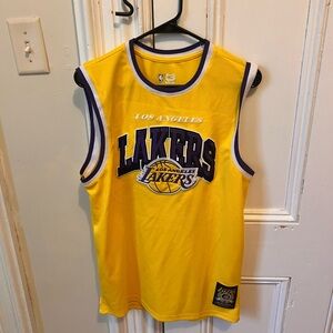 NBA Los Angeles Lakers Yellow Jersey